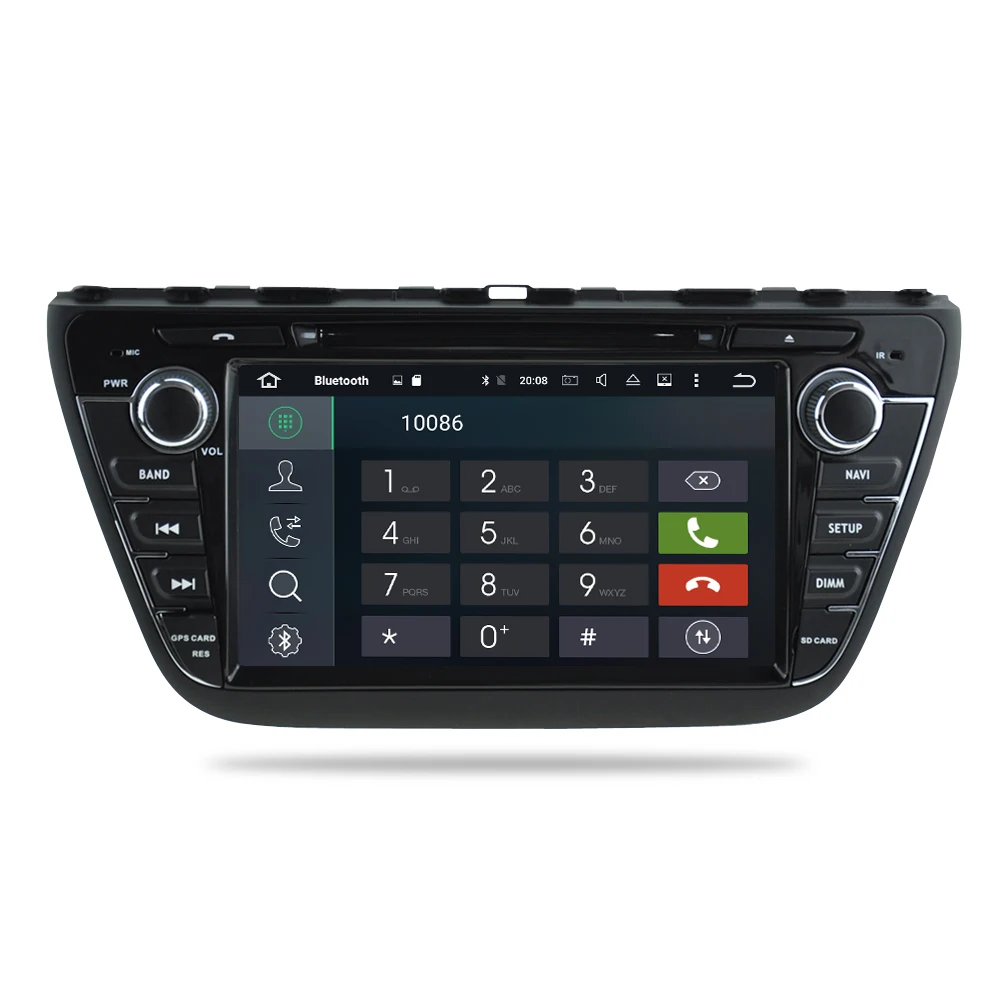 4G RAM Android 10 0 Автомобильный DVD стерео для Suzuki SX4 S Cross 2014 2015 2016 GPS навигация Видео