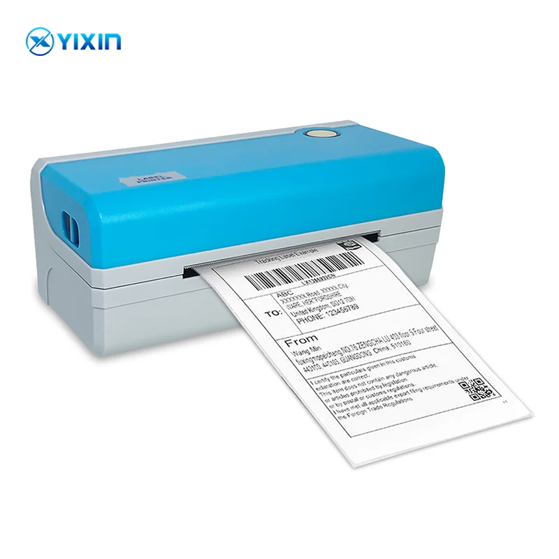 

2021 New Universal 4x6 Thermal Printer Label Printing Supermarket Bill Printing Bluetooth transport Label Printer
