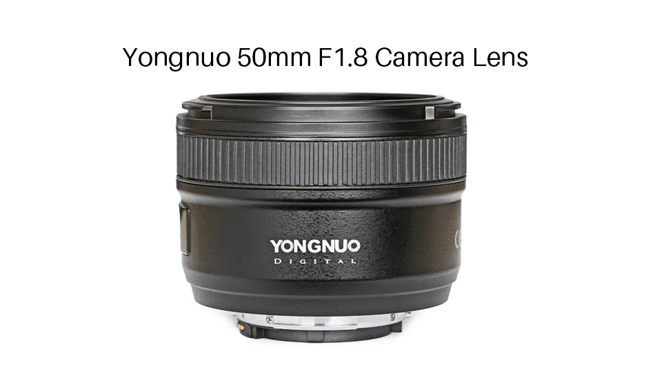 YONGNUO объектив YN50 мм 50 мм F1.8 объектив камеры для Canon для Nikon DLSR объектив камеры