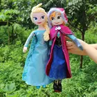 Плюшевая кукла Disney холодное сердце, 40 см, 30 см, милые игрушки для девочек, кукла принцессы Анны и Эльзы, подарки на день рождения для девочек