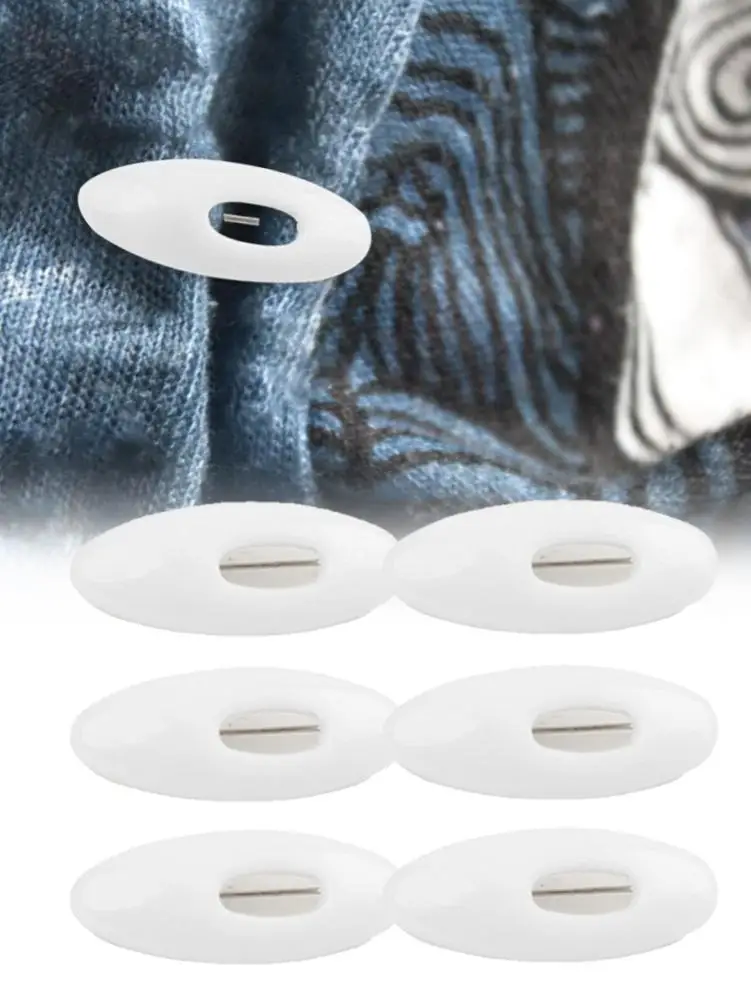 6 шт. модный пластиковый шарф булавки броши мусульманский хиджаб булавка