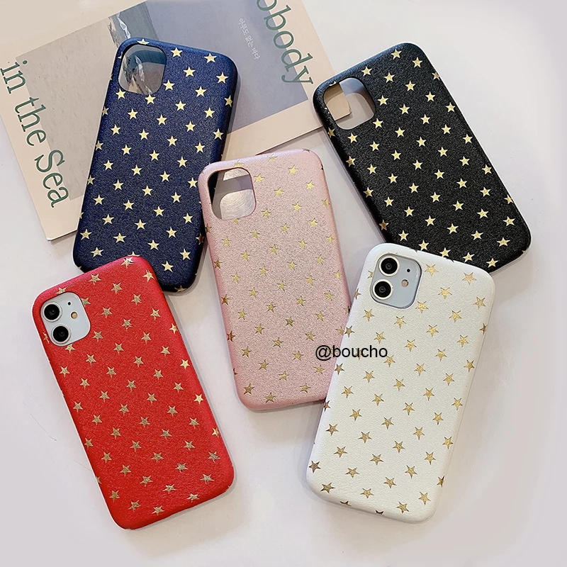 Новый текстурный чехол из искусственной кожи с пентаграммой для iPhone 11 pro 11pro Max 6 6s