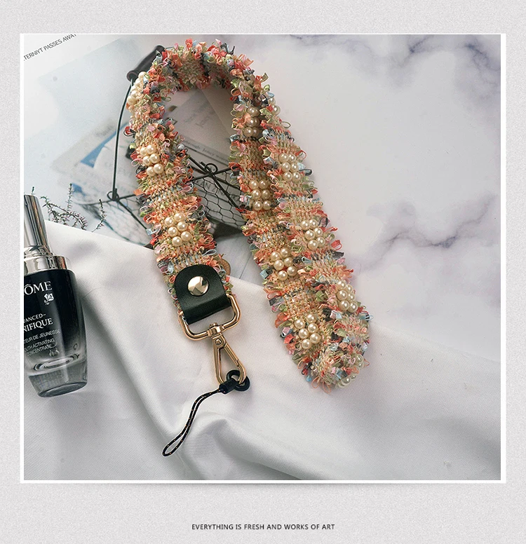 fashion sweater chain mobile phone lanyards custom lanyard keychain id holder cell phone neck neck strap phone case cellphone