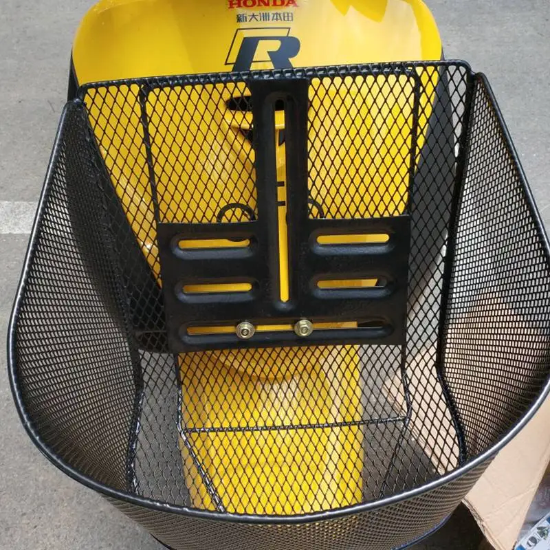 Металлическая сетчатая корзина для горного велосипеда велосипедная передняя