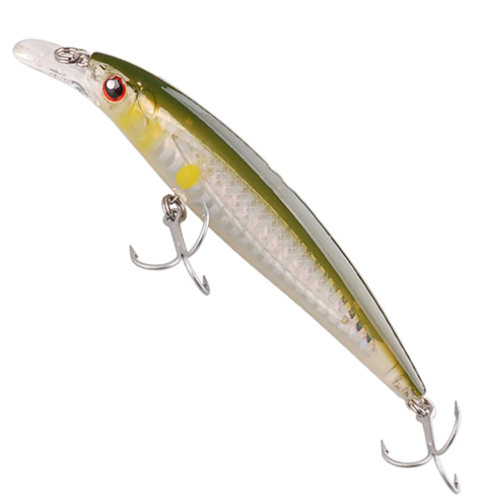 Рыболовные приманки Minnow 100 мм 120 рыболовные тройной крючок приманка для ловли