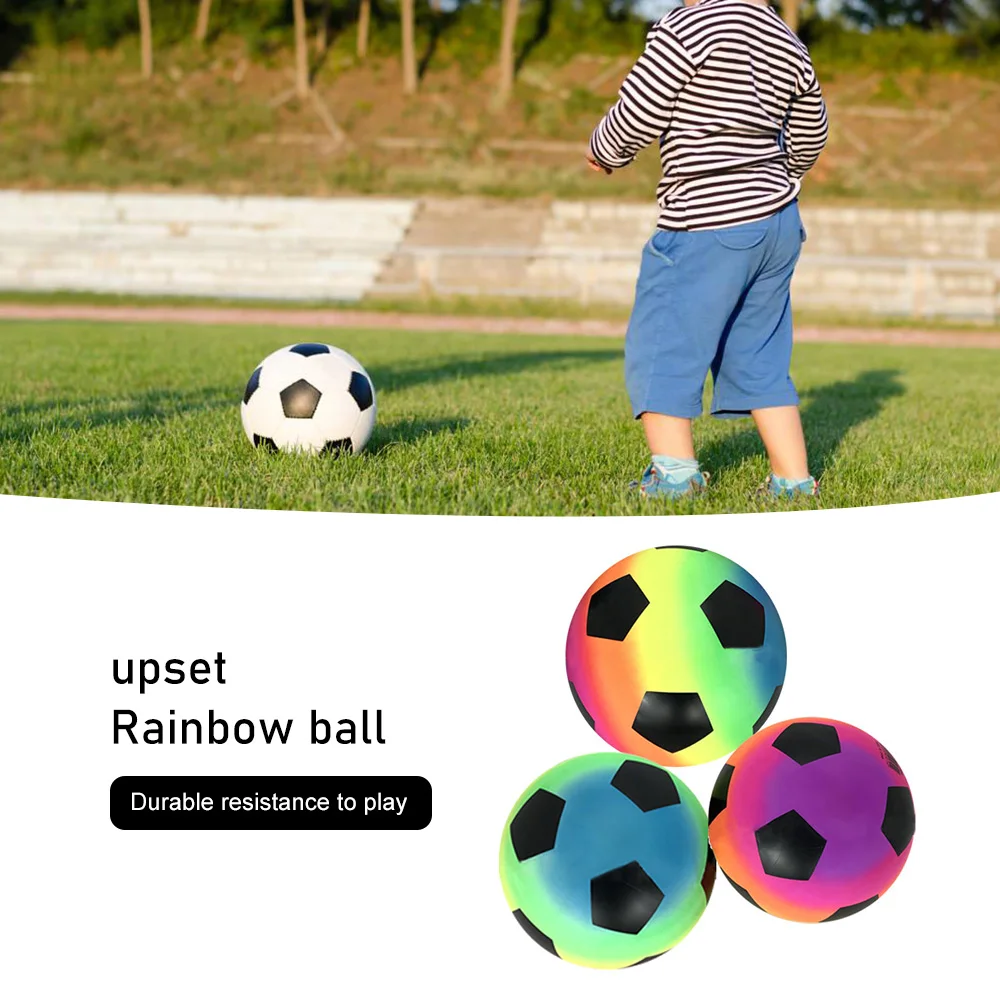 

Beach Balloons PVC Inflatable Portable Thick Fun Rainbow Balloon Colored Beach Toys for Summer Outdoor Adult Kids Game