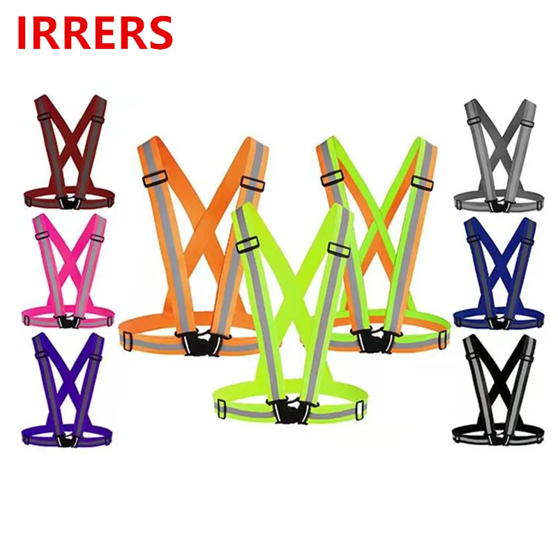 Велосипед обеспечивающие безопасность Светоотражающие жилет безопасности для