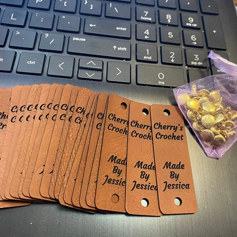 Для выведения токсинов 40 шт регбийные кожанные изделие ручной работы теги для