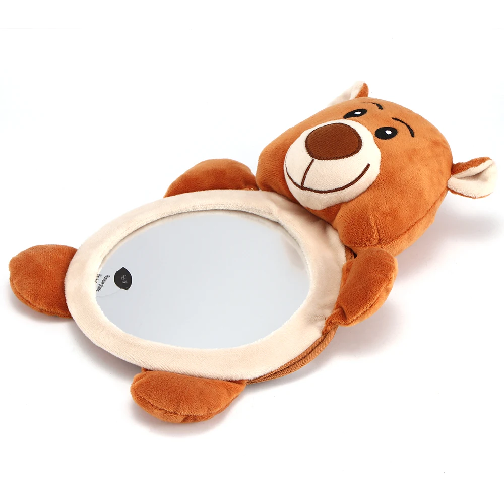 Автомобильное Зеркало для детей милое регулируемое мини зеркало заднего сиденья