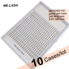 10 лотков DC Curl российский объем W 6D наращивание ресниц 10D 0,07 Индивидуальные ресницы профессиональные инструменты для макияжа длинные ресницы