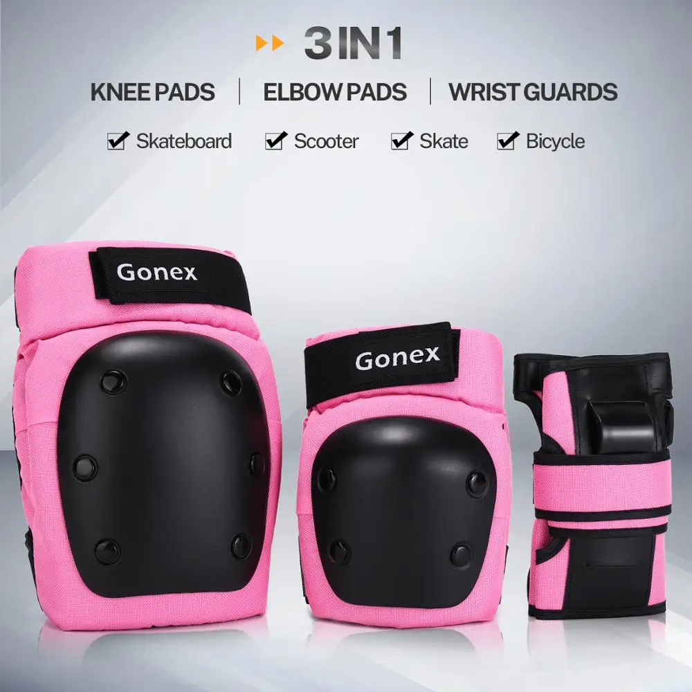 Gonex Skate Защитное снаряжение набор серии Saver Pad для детей и взрослых