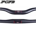 УГЛЕРОДНЫЙ Руль матовый полный UD углеродное волокно горный велосипед прямой плоскийизгиб руль велосипед MTB часть 31,8