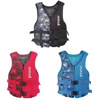 universal life vest swimming boating skiing driving vest neoprene life jacket for adult children new water sport buoyancy jacket