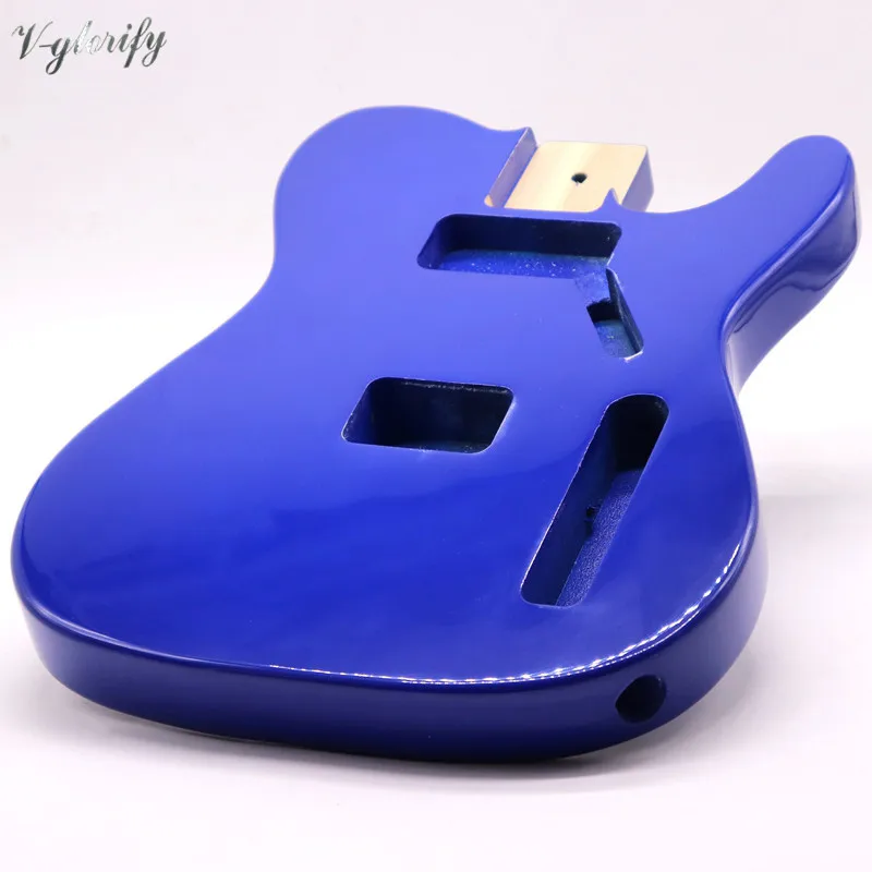 Темно синие цвет TL Гитары тела древесина тополя бочка|tl guitar body|guitar bodytl body |