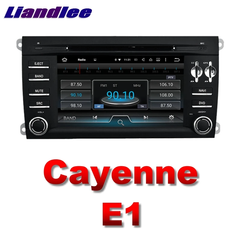 Автомобильный мультимедийный плеер Liandlee NAVI для Porsche Cayenne E1 2002 ~ 2010 автомобильная