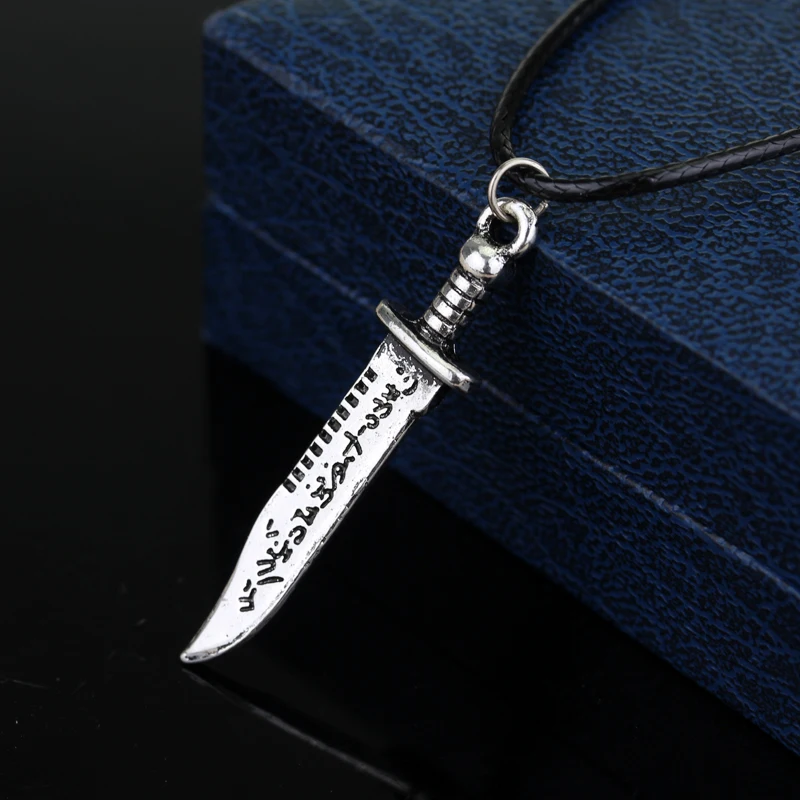 Moive Сверхъестественное ожерелье древний демон убийство нож курдов рубис лезвие