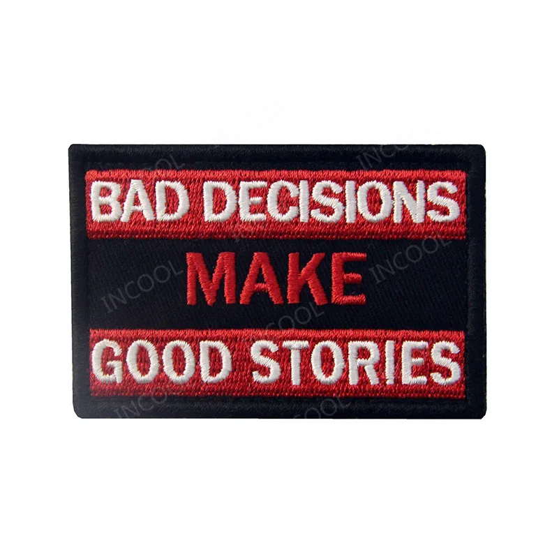 

Embroidery Patch Funny Saying Military Patches Tactical Combat Appliqued Emblem Embroidered Badges For Clothing Backpack Cap Bag