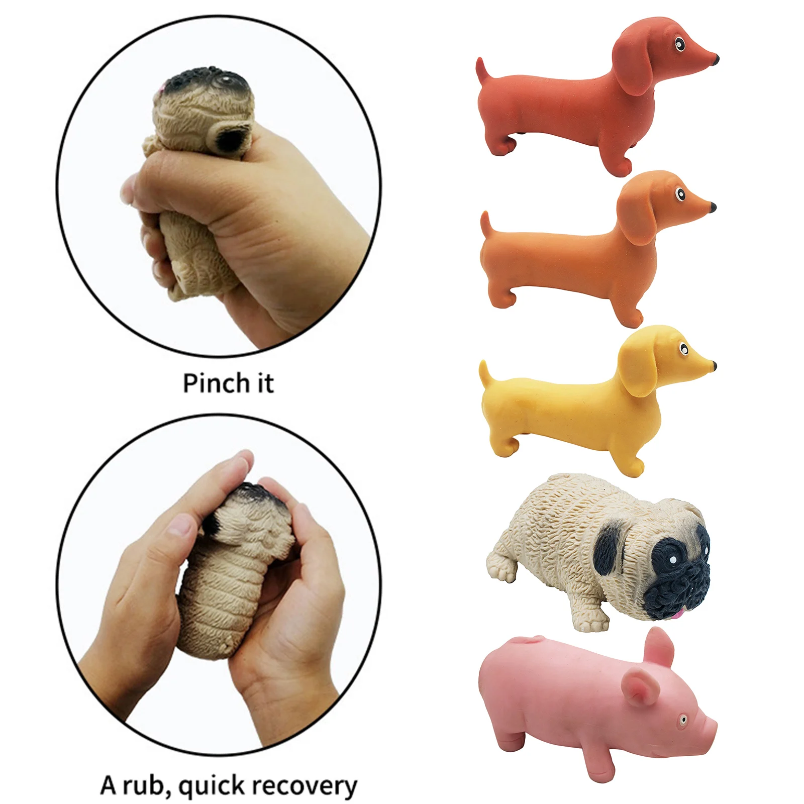 

Novelty & Gag Toys Decompression Toys Animal Antistress Ball Squeeze