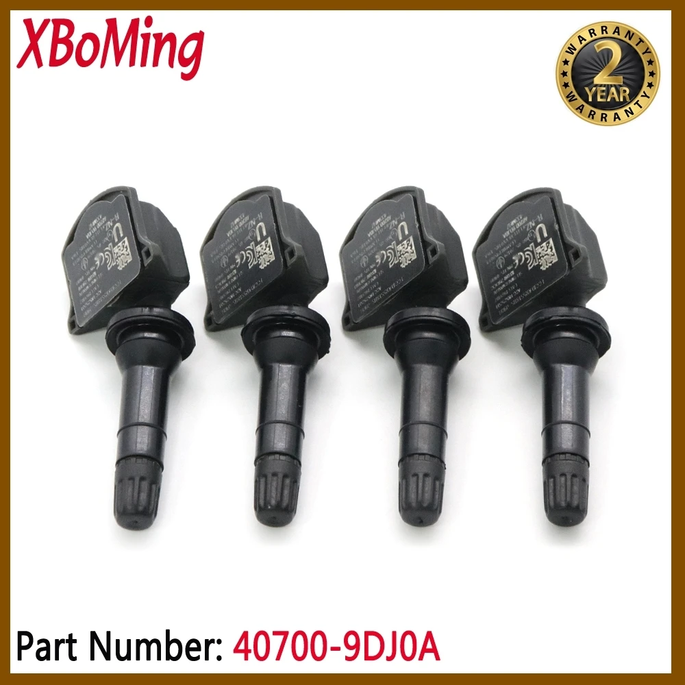 Датчик давления в шинах 40700-9DJ0A TPMS для INFINITI QX60 NISSAN MAXIMA MURANO PATHFINDER 2019-2020 407009DJ0A 433 МГц