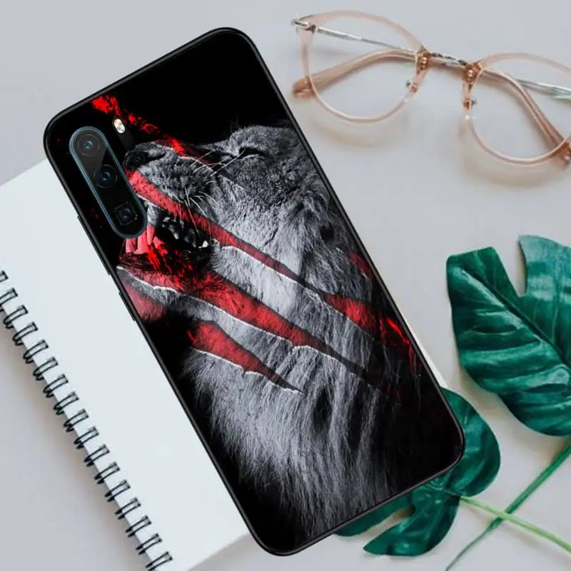 

Tiger Leopard Lion Phone Cases For Huawei P40 P20 P30 lite Pro P Smart 2019 Mate 40 20 10 Lite Pro Nova 5t