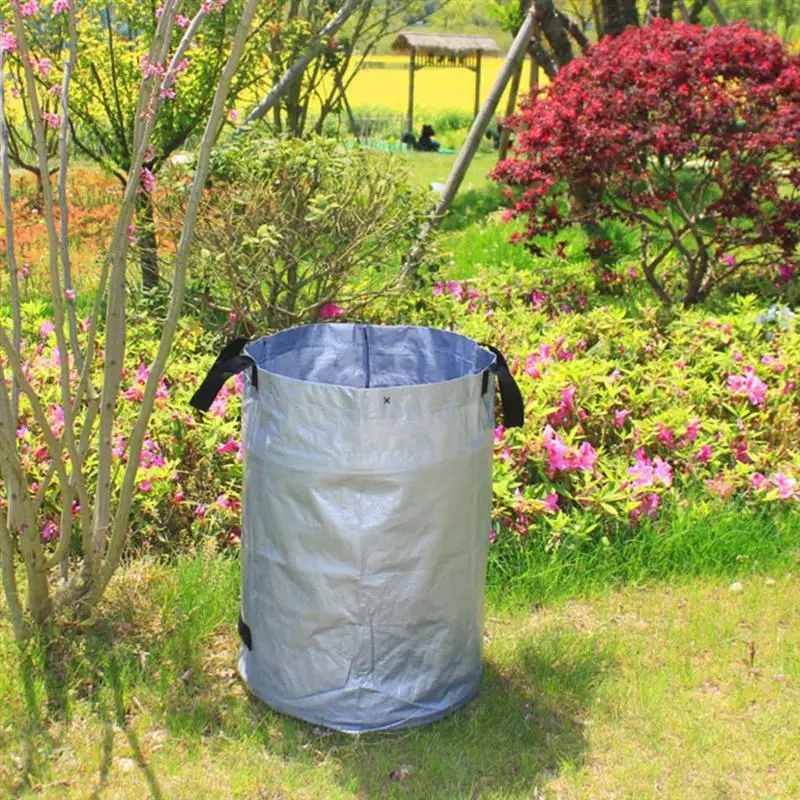 100л Большая вместительная садовая сумка для хранения павших листьев на открытом