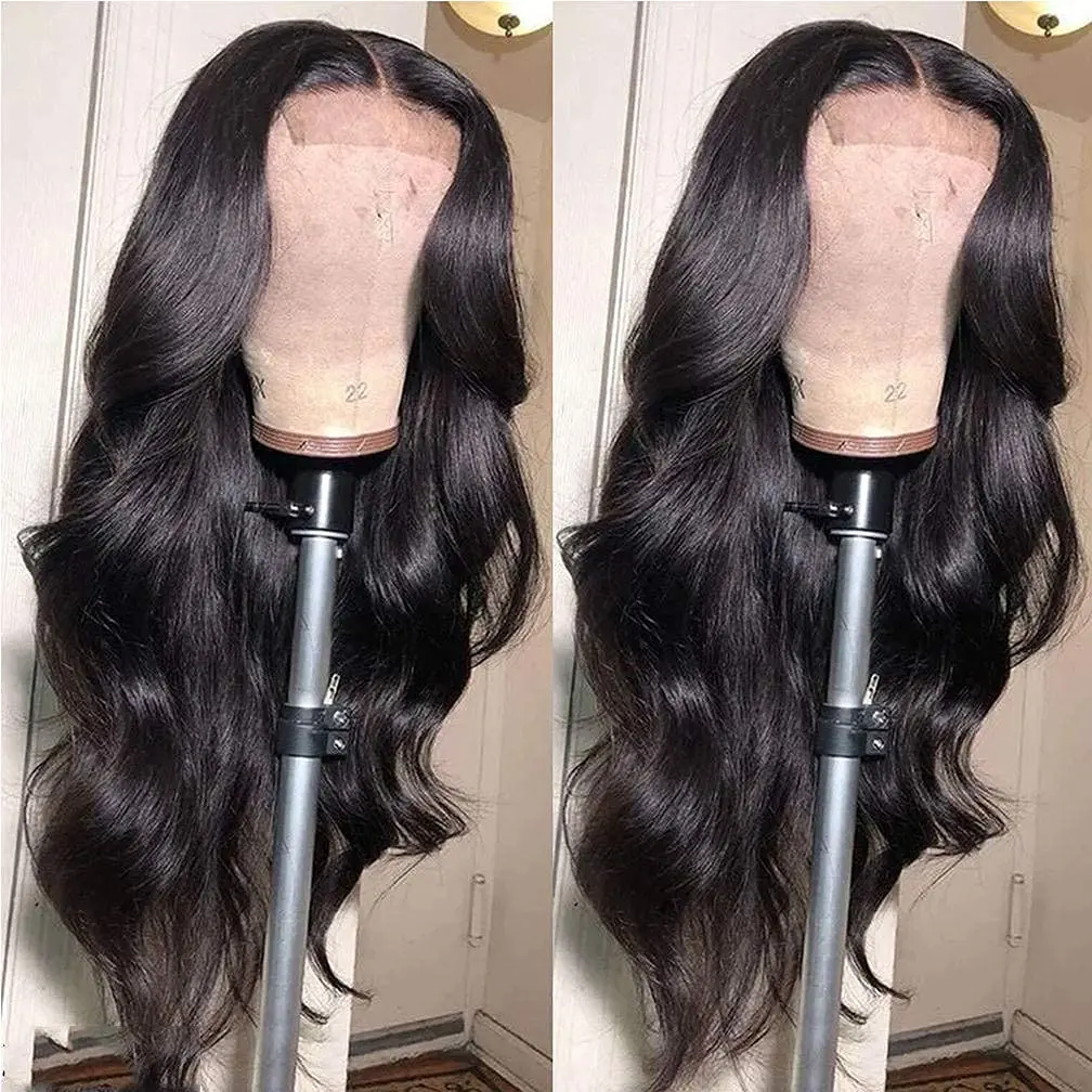 

250% HD Lace Frontal Wigs Transparent 13x4 Lace Front Human Hair Wigs For Black Women 30Inch Brazilian Body Wave Lace Front Wig