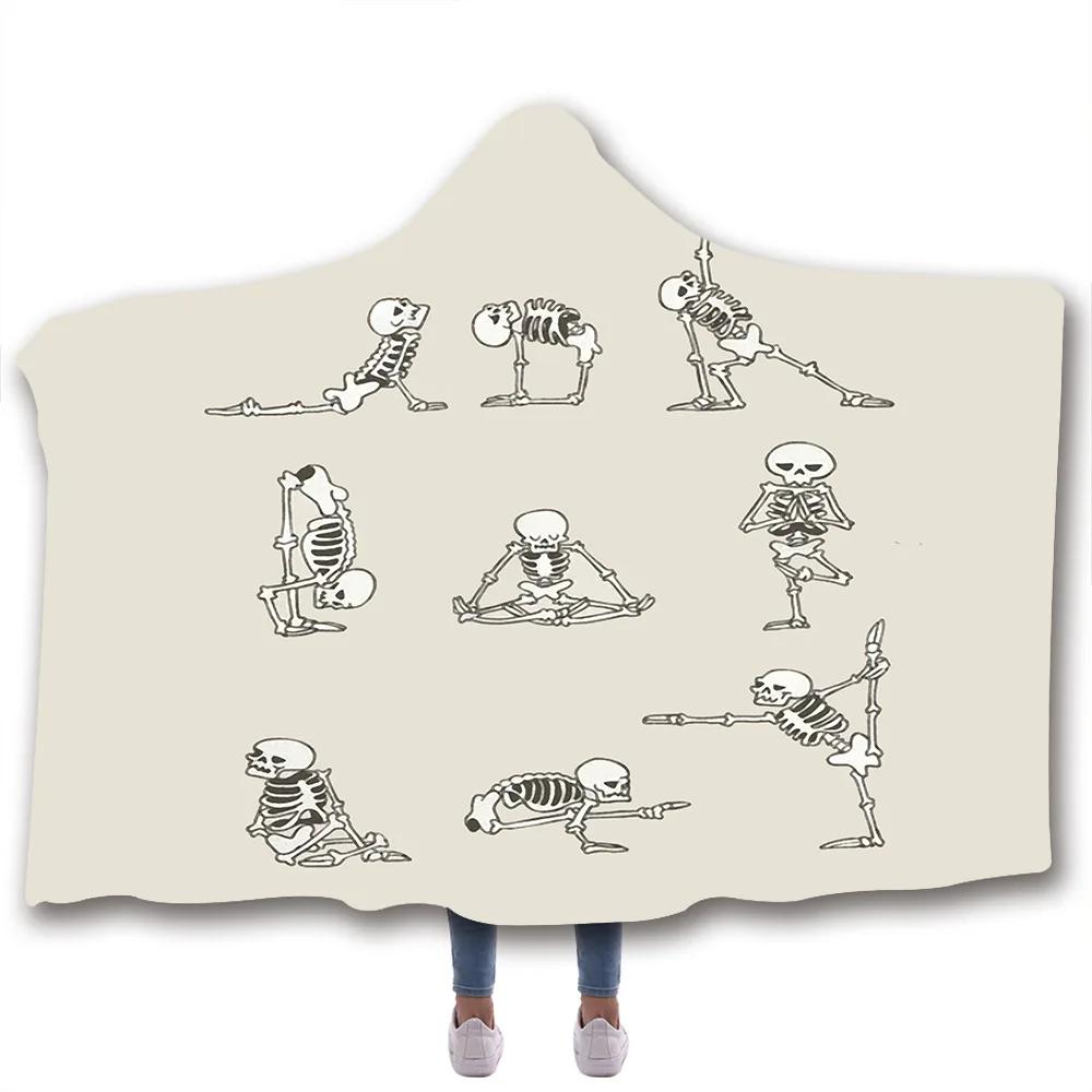 3D цифровое одеяло с капюшоном и авокадо Флисовое интересным рисунком фруктов 2019