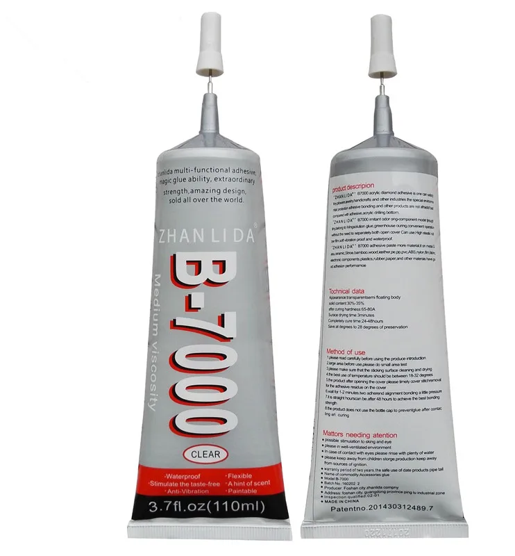 

15ML Strength Glue Phone Screen Repair Adhesive Electronic Component B7000 Glue For Rhinestones Crystal Adhesive Jewelry Glass