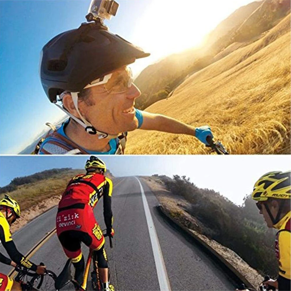 Регулируемый ремешок на велосипедный шлем для телефона 8 7 6 5 4 Yi 4K SJCAM EKEN Go Pro DJI OSMO