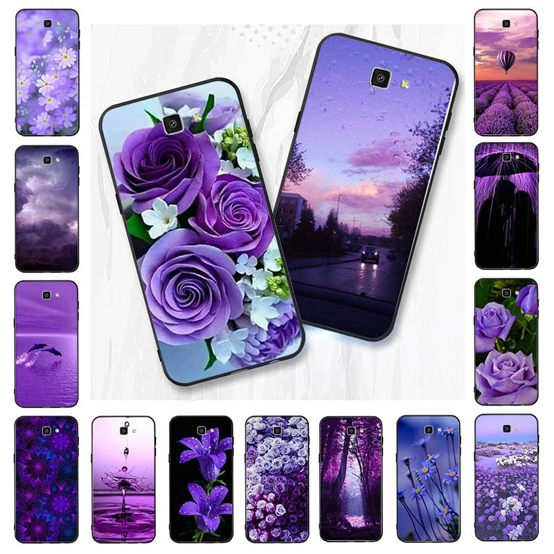 

infinity on Purple Phone Case For Samsung Galaxy J7 Pro J7Prime J5 Prime J2 J4 J6 Plus A10 A20 A30 A40 A7 A30S A9