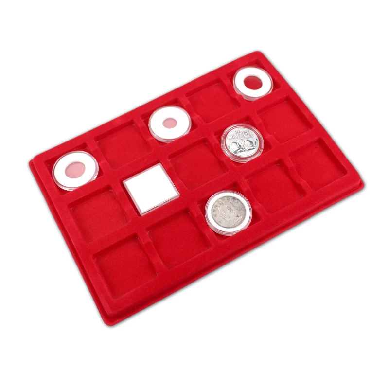 

Mingtai classic series tray (Red Classic 15 grid)