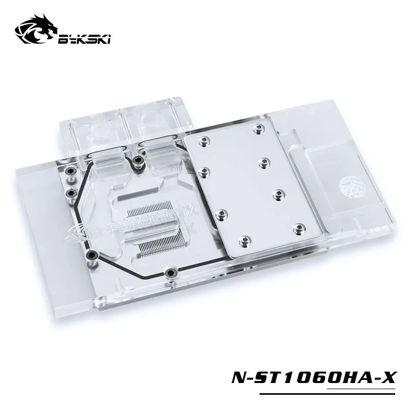 Водяной блок Bykski для графической карты ZOTAC GTX1060 960|Кулеры и системы охлаждения
