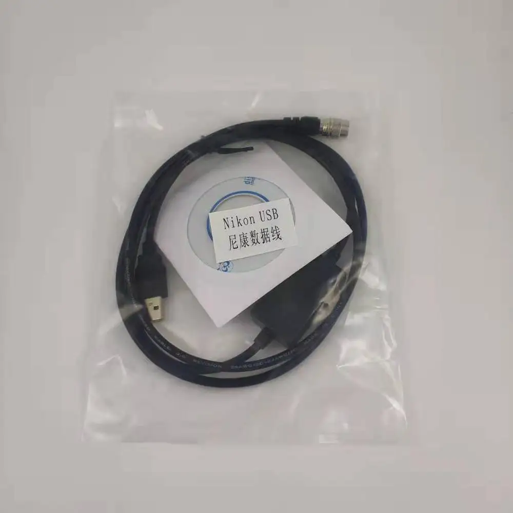 Новая загрузка данных USB кабель для Nikon всего станций 6PIN NIKON кабель NPL 352/DTM 522/DTM 322/DTM552