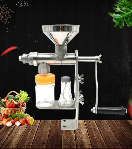Новый бытовой Ручной Масляный Пресс многофункциональный из нержавеющей стали