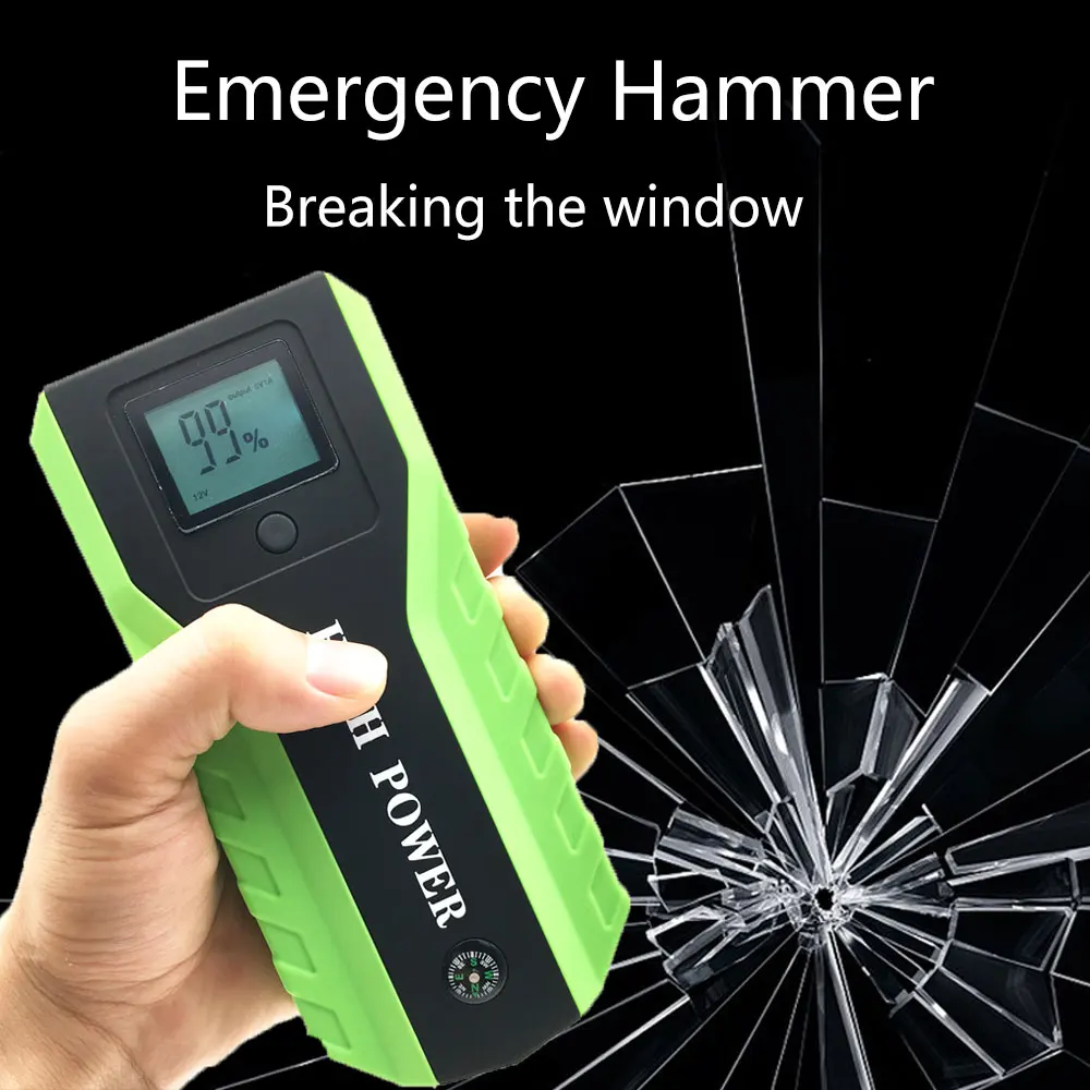 Аварийное автомобильное пусковое устройство 1000 А портативное внешний