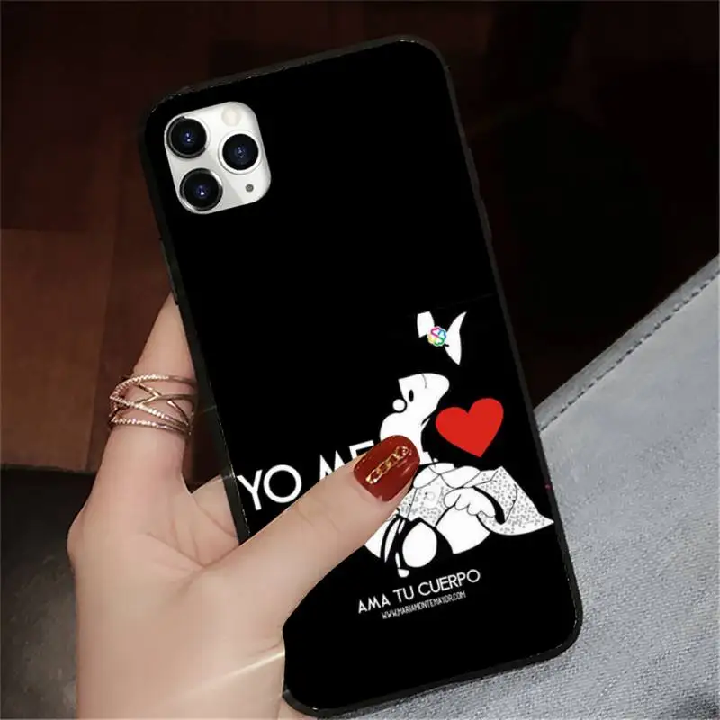 

Hot Mafalda Argentina Anime luxury fashion Phone Case shell for iPhone 11 12 pro XS MAX 8 7 6 6S Plus X 5S SE 2020 XR