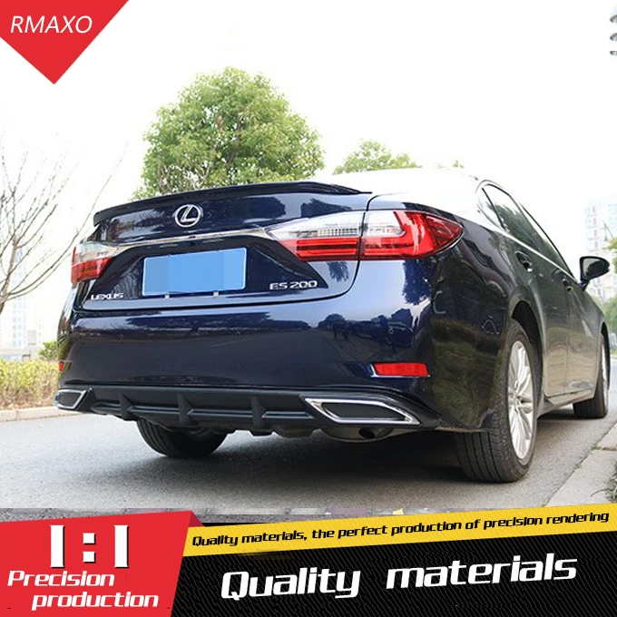 

Задний спойлер для LEXUS ES250, диффузор для заднего бампера из АБС-пластика, для корпуса ES300, задний спойлер для бампера