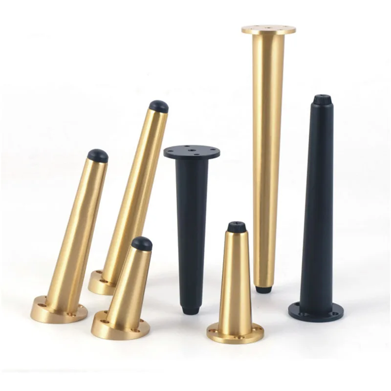 

Brass Cabinet Table Legs Living Room Furniture Leg Wardrobe Bed Foot Pure Copper TV Shoes Cabinet Support