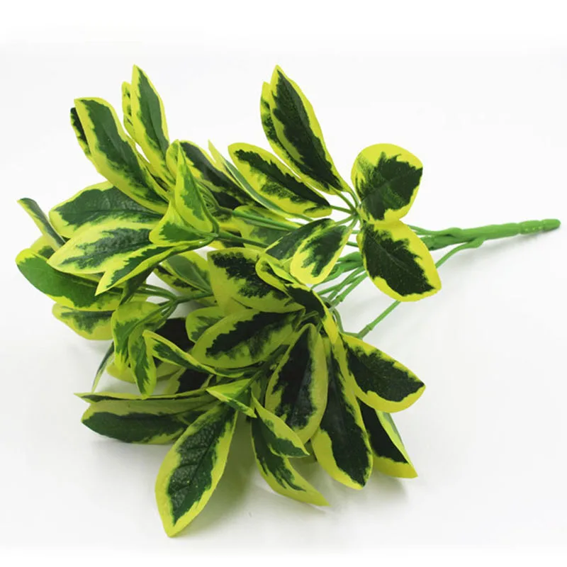 Artificial Plants Green Grass Plastic Plant Garden Home Decoration Simulation Fake Leaves | Дом и сад