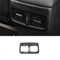for mazda 3 2019 2020 accessories stainless steel car back rear air condition outlet vent frame cover trim sticker car styling
