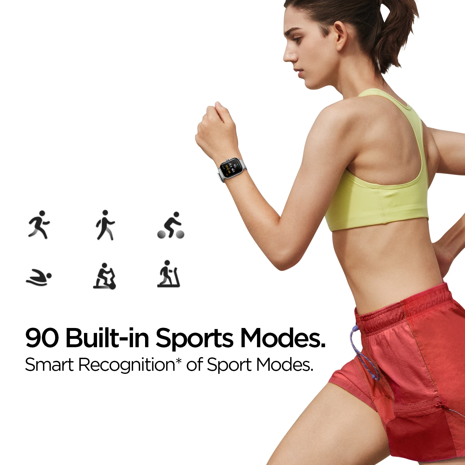 Original Global Version Amazfit GTS 2e Smartwatch Alexa Built-in 1.65'' Sleep Monitoring 90 Sports Modes Smart Watch for Andriod