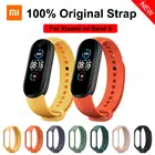 Цветной браслет для Xiaomi Mi Band 5, спортивный ремешок, силиконовый ремешок для наручных часов Xiaomi Mi Band5, браслет Miband 5