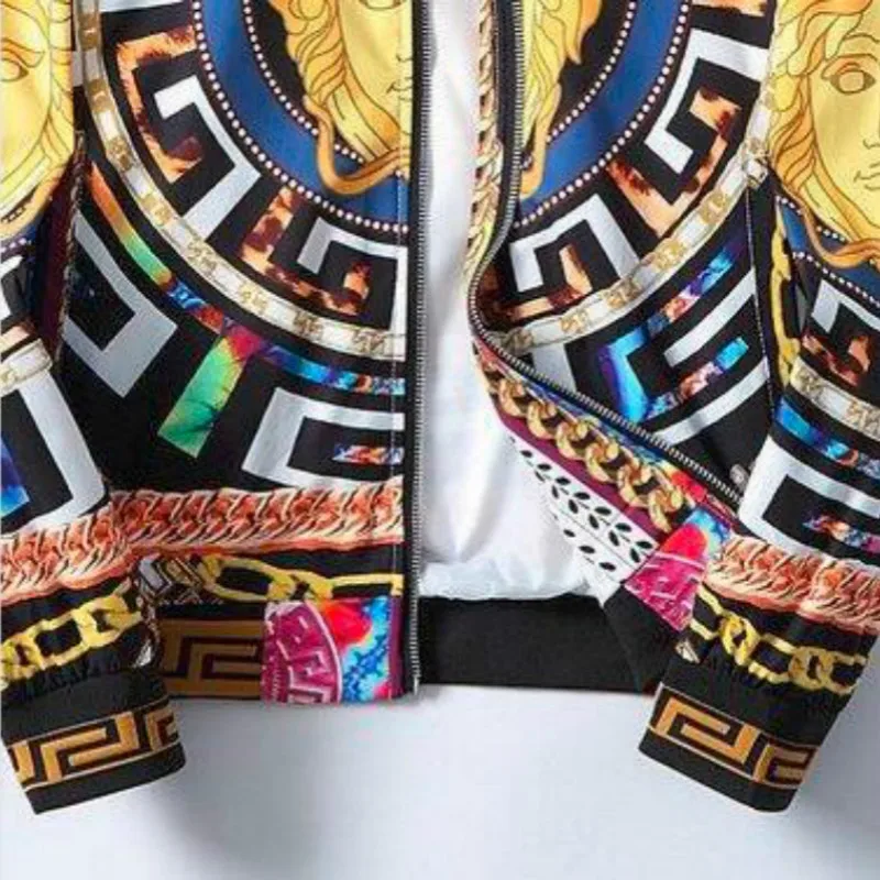 

New Luxury High End Autumn Jacket Men's Thin Fashion Men's Coat