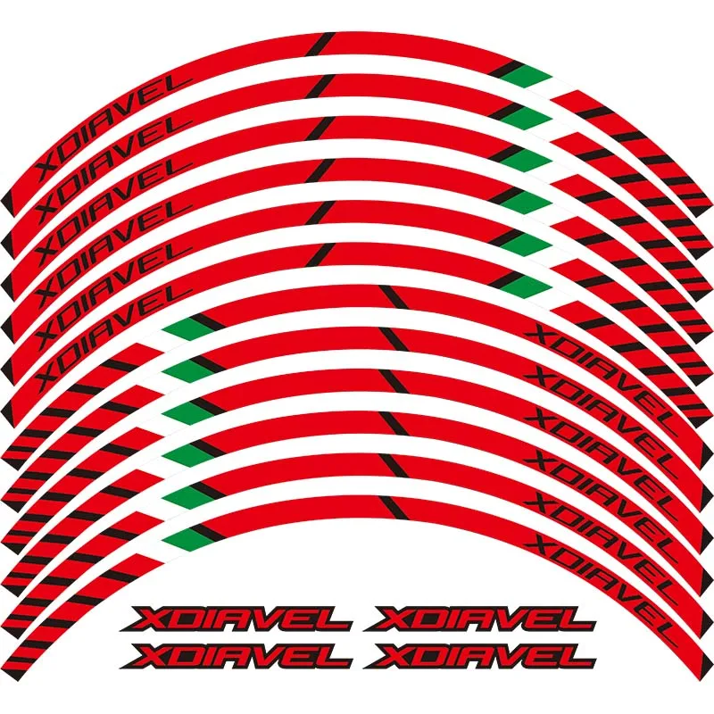 Высокое качество наклейка на колеса мотоцикла отражающий обод велосипеда