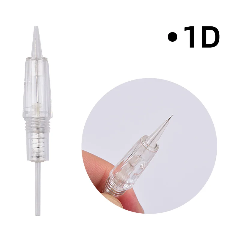 1D 50 штук Wegwerp Schroef Татуировка Naalden картридж для премиум класса permant Перманентная татуировка машина пистолет - Габаритные размеры: 1D
