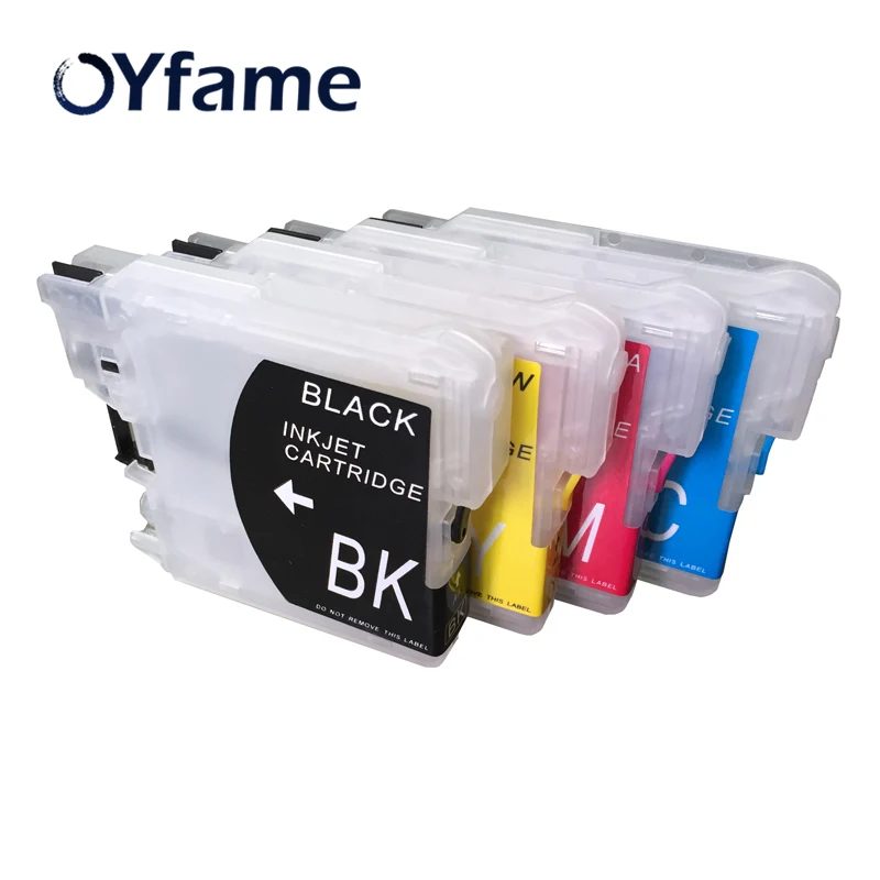 OYfame LC11 LC16 LC38 LC61 LC65 LC67 LC980 LC1100 картридж с заправкой чернил для родительницы|ink