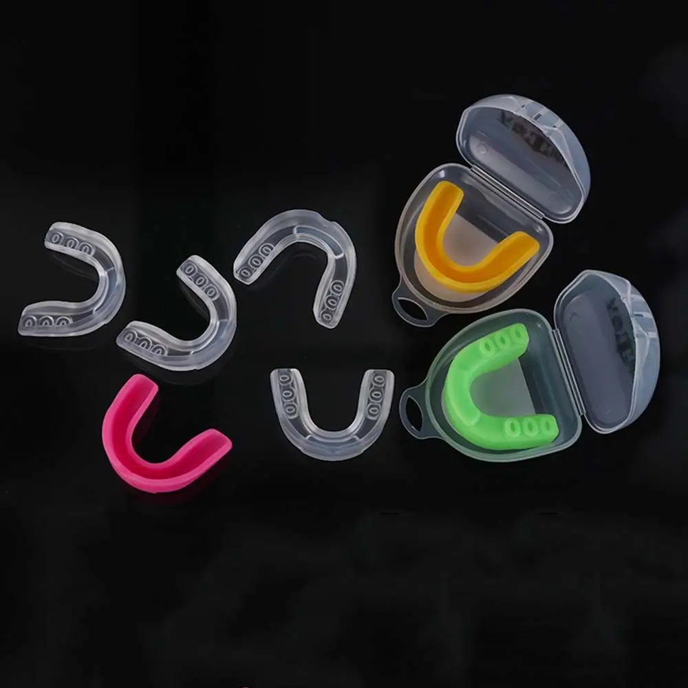 

Box Tooth Brace Protection Sports Protective Gear Teeth Protector Mouth Guard Supplies Mouthguard Sports Mouth Guard