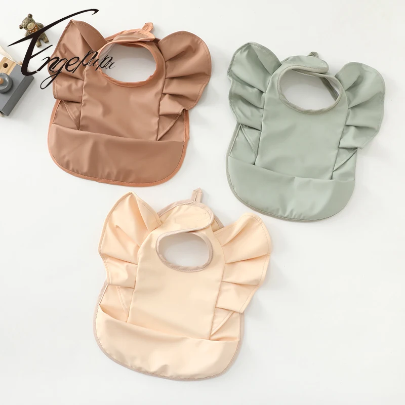 Пакет для риса в Корейском стиле крылья ангела водонепроницаемый Слюнявчик |