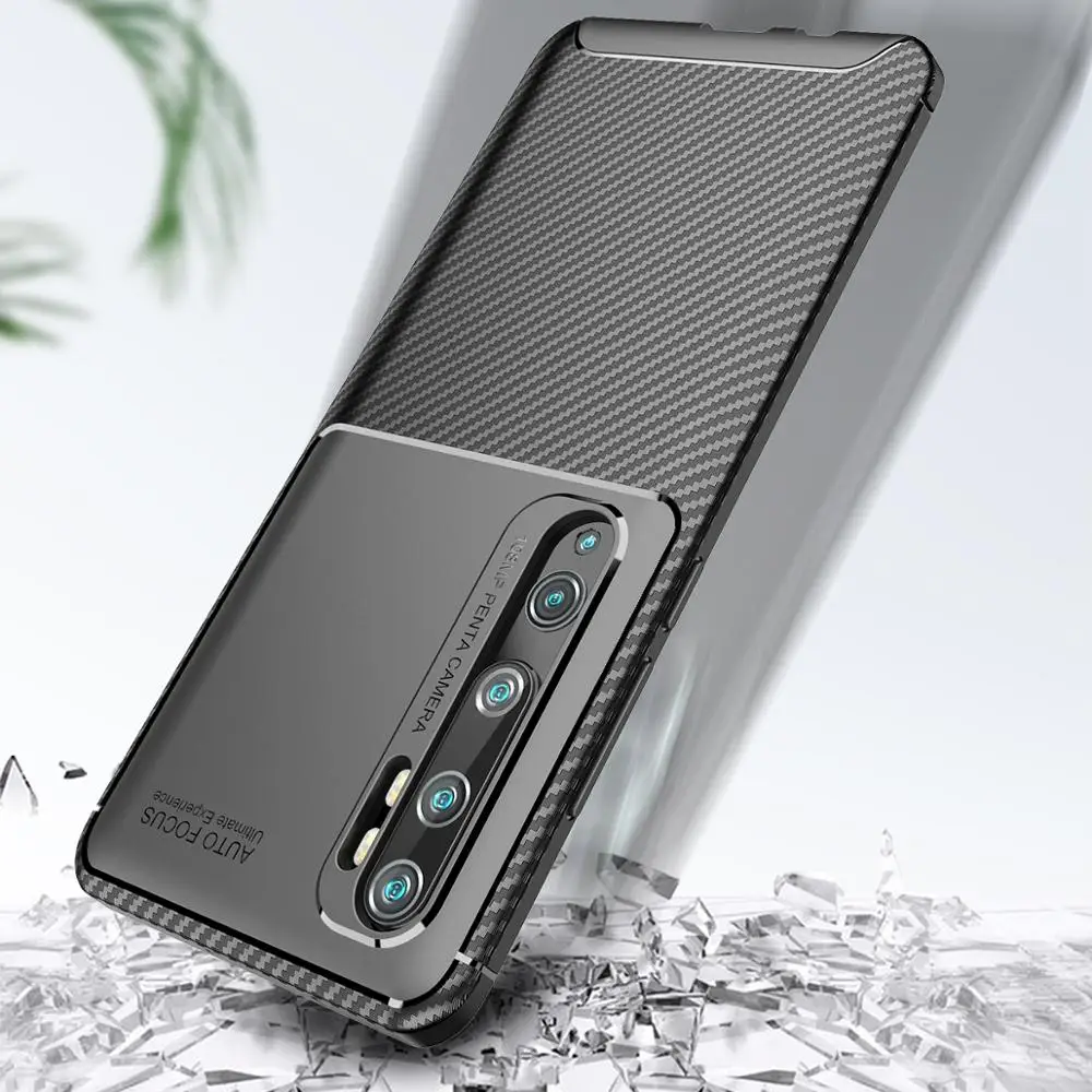 Чехол для Xiaomi Mi Note 10 Lite мягкий силиконовый защитный чехол-накладка Pro чехлы