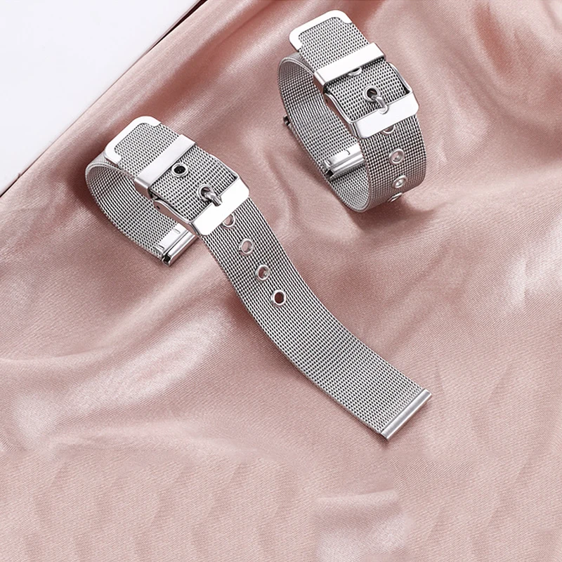 

Silver Metal Watch Strap For Amazfit GTR 2 3 Apex Pro Stratos Pace 2 2s 47mm 46mm Fashion Unisex Shockproof Wrist Watchband